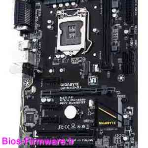 دانلود فایل آپدیت بایوس ، فریمور مادربرد گیگابایت Gigabyte GA-H110-D3 rev.1.0 Bios firmware